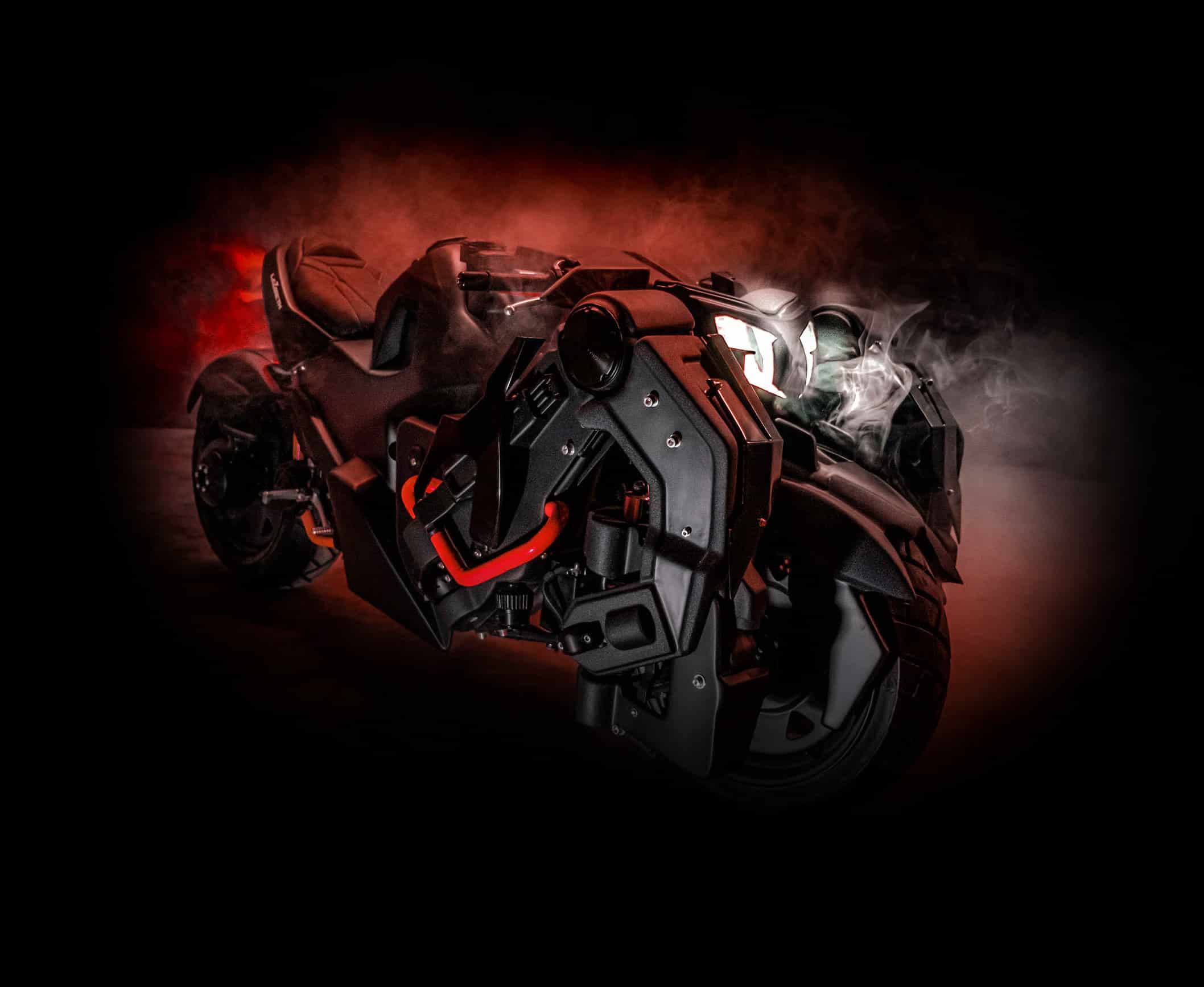 Découvrez la Batcycle Lazareth, la moto ultime pour les amateurs de super-héros et de vitesse.